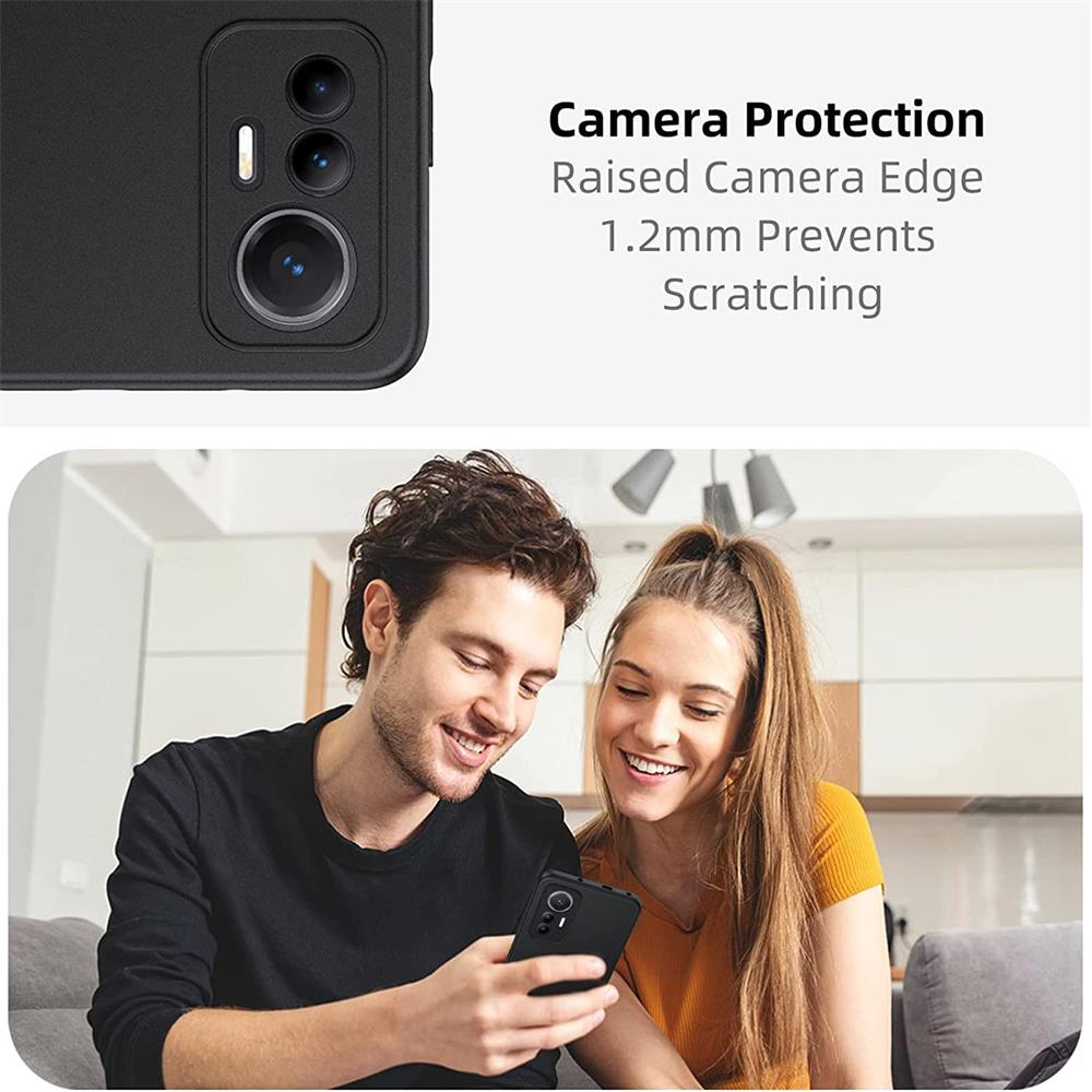 Classic TPU für Xiaomi 12 Lite 5G in Schwarz