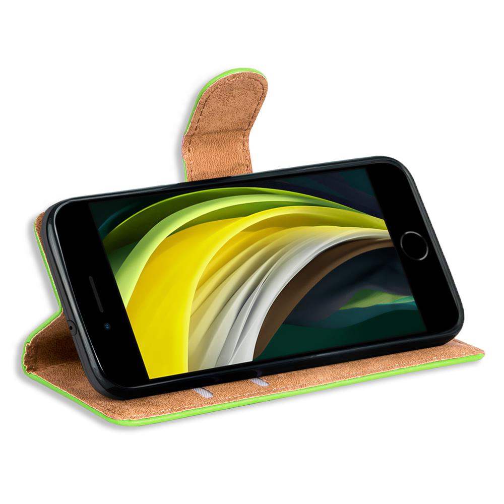 Basic Wallet für Apple iPhone 7 / 8 / SE 2 in Grün