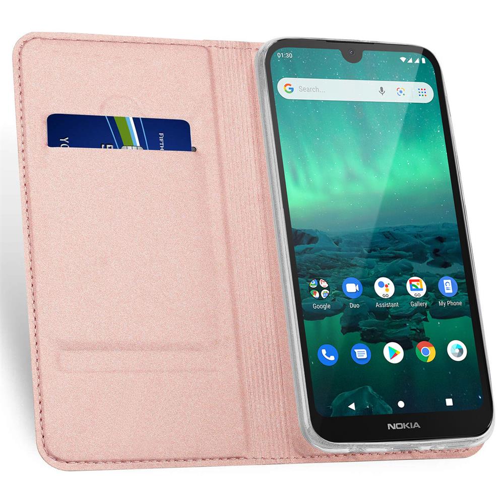 Electroplated Flip für Nokia 2.3 in Rosegold