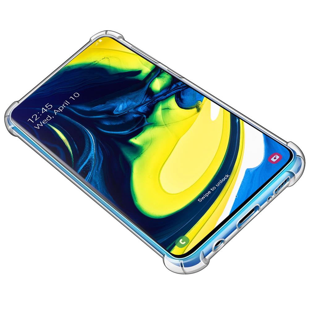 Rugged TPU für Samsung Galaxy A80 in Transparent