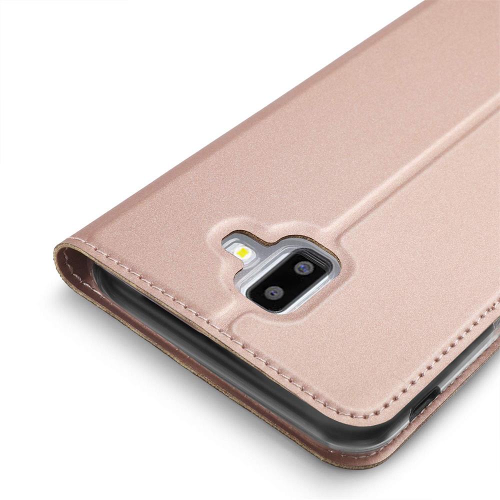 Electroplated Flip für Samsung Galaxy J6 Plus in Rosegold
