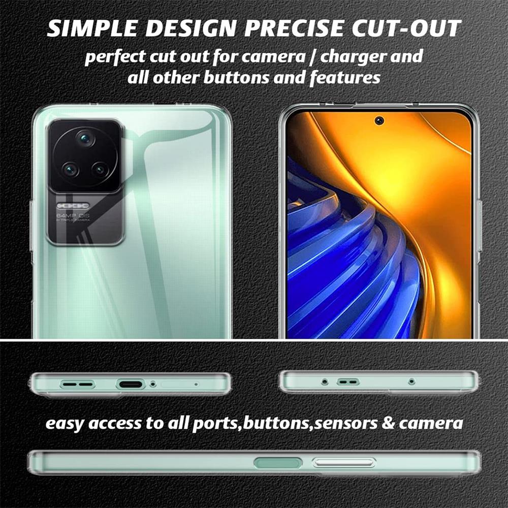 Zero für Xiaomi Poco F4 in Transparent