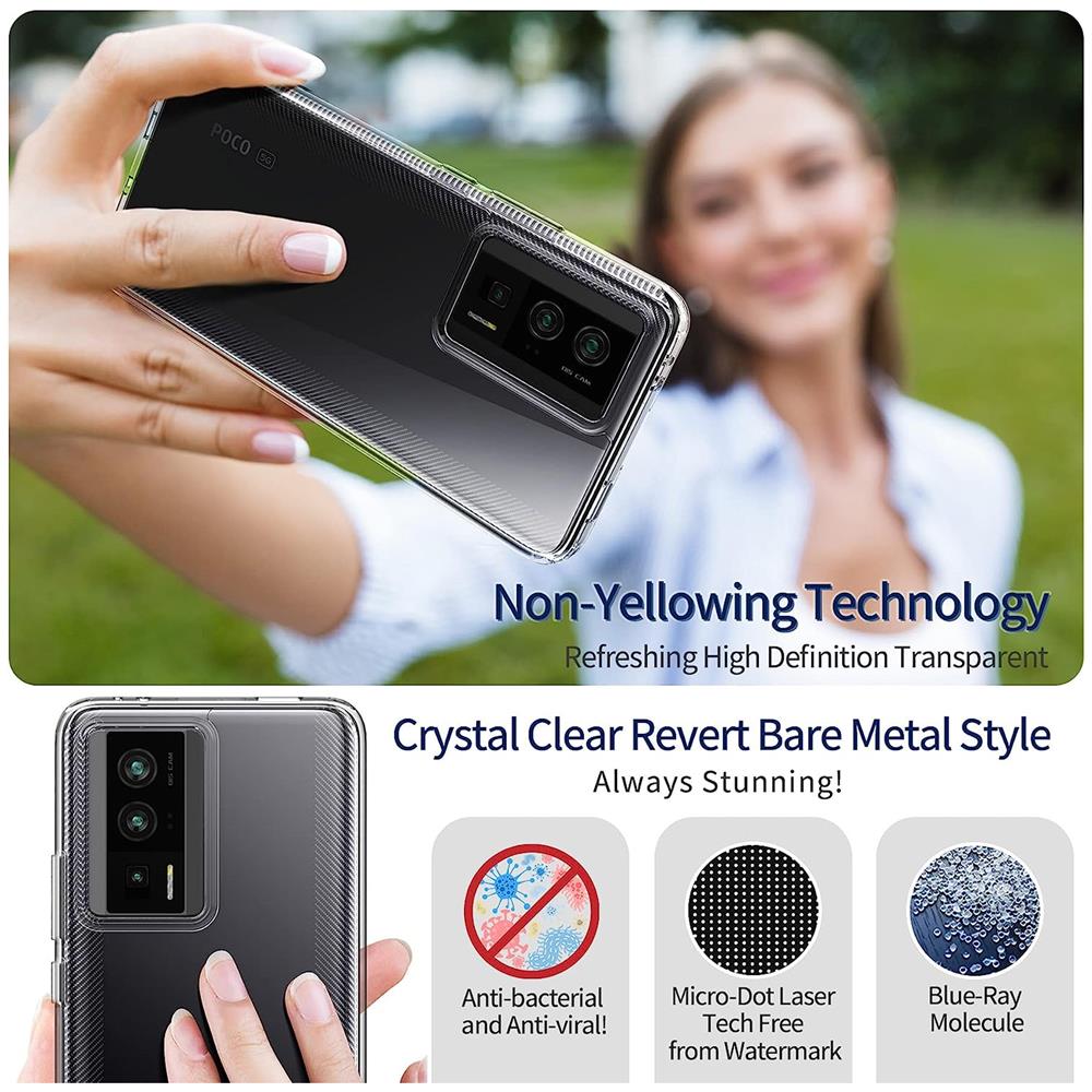 Zero für Xiaomi Poco F5 Pro 5G in Transparent