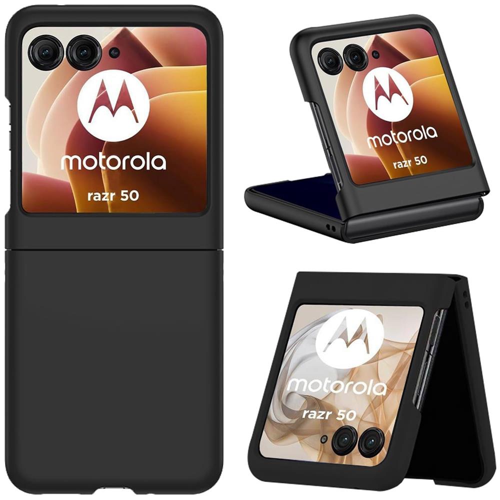 Classic TPU für Motorola Razr 50 in Schwarz