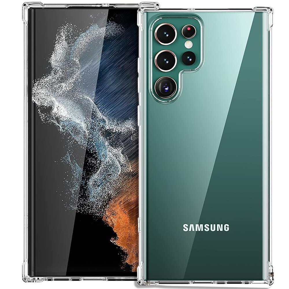 Rugged TPU für Samsung Galaxy S22 Ultra in Transparent
