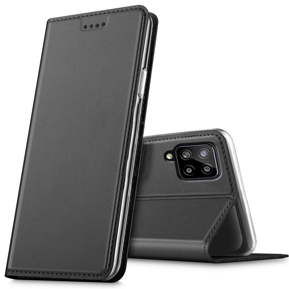 Electroplated Flip für Samsung Galaxy A42 5G in Schwarz