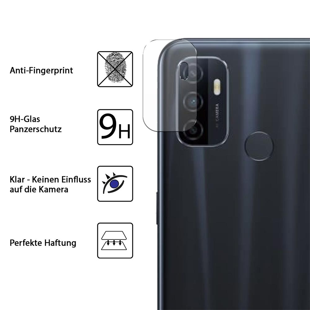 4in1 Glas Set für OPPO A53 / A53s