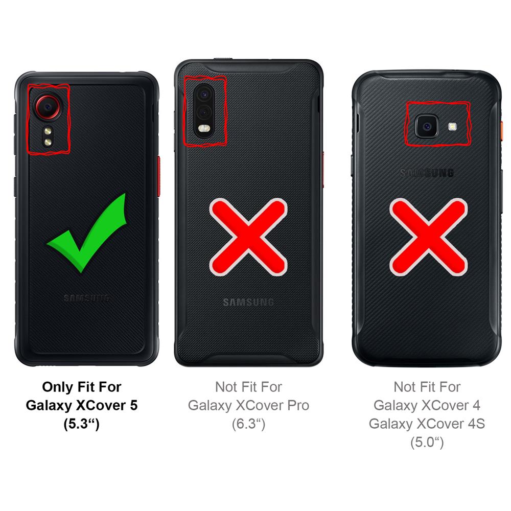 Glas 2in1 für Samsung Galaxy Xcover 5