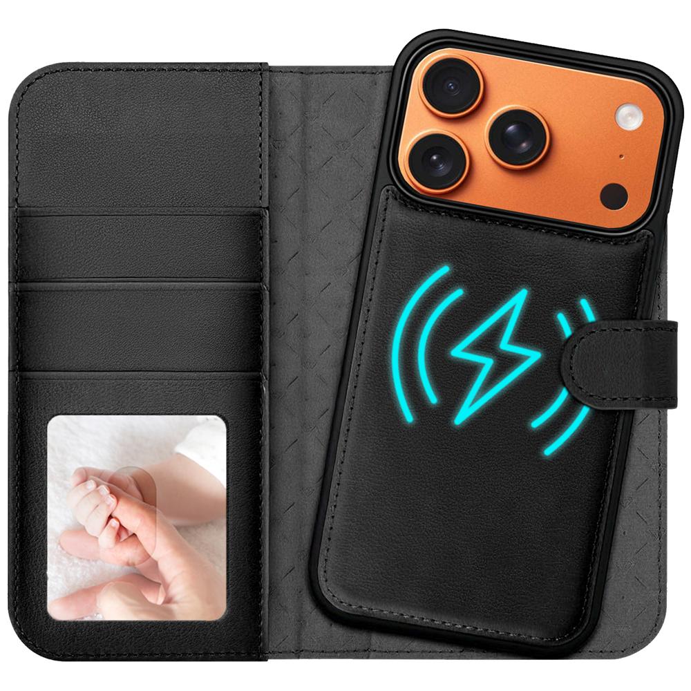 Magnetic Wallet für Apple iPhone 17 Pro Max in Schwarz