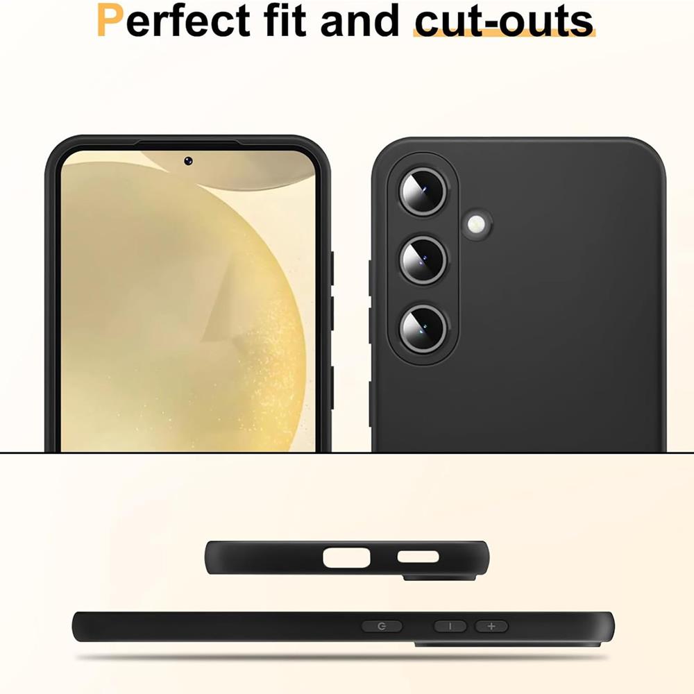 Classic TPU für Samsung Galaxy S24 FE in Schwarz