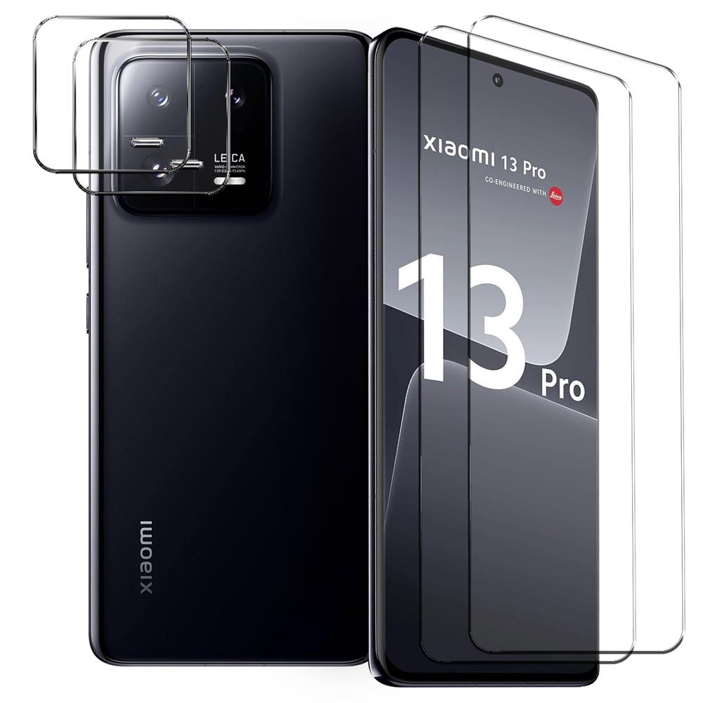 4in1 Glas Set für Xiaomi 13 Pro