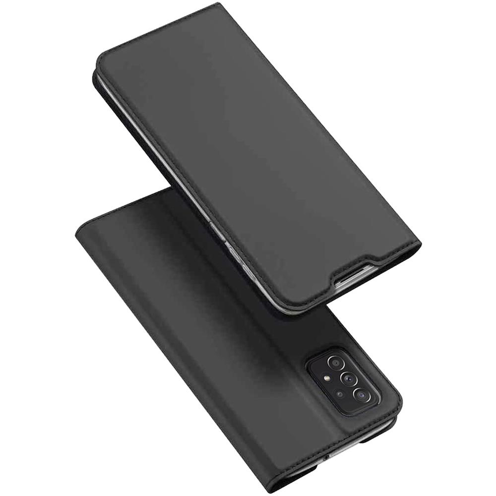Electroplated Flip für Samsung Galaxy A72 in Schwarz
