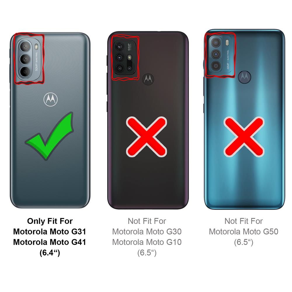 Classic TPU für Motorola Moto G31 / G41 in Schwarz