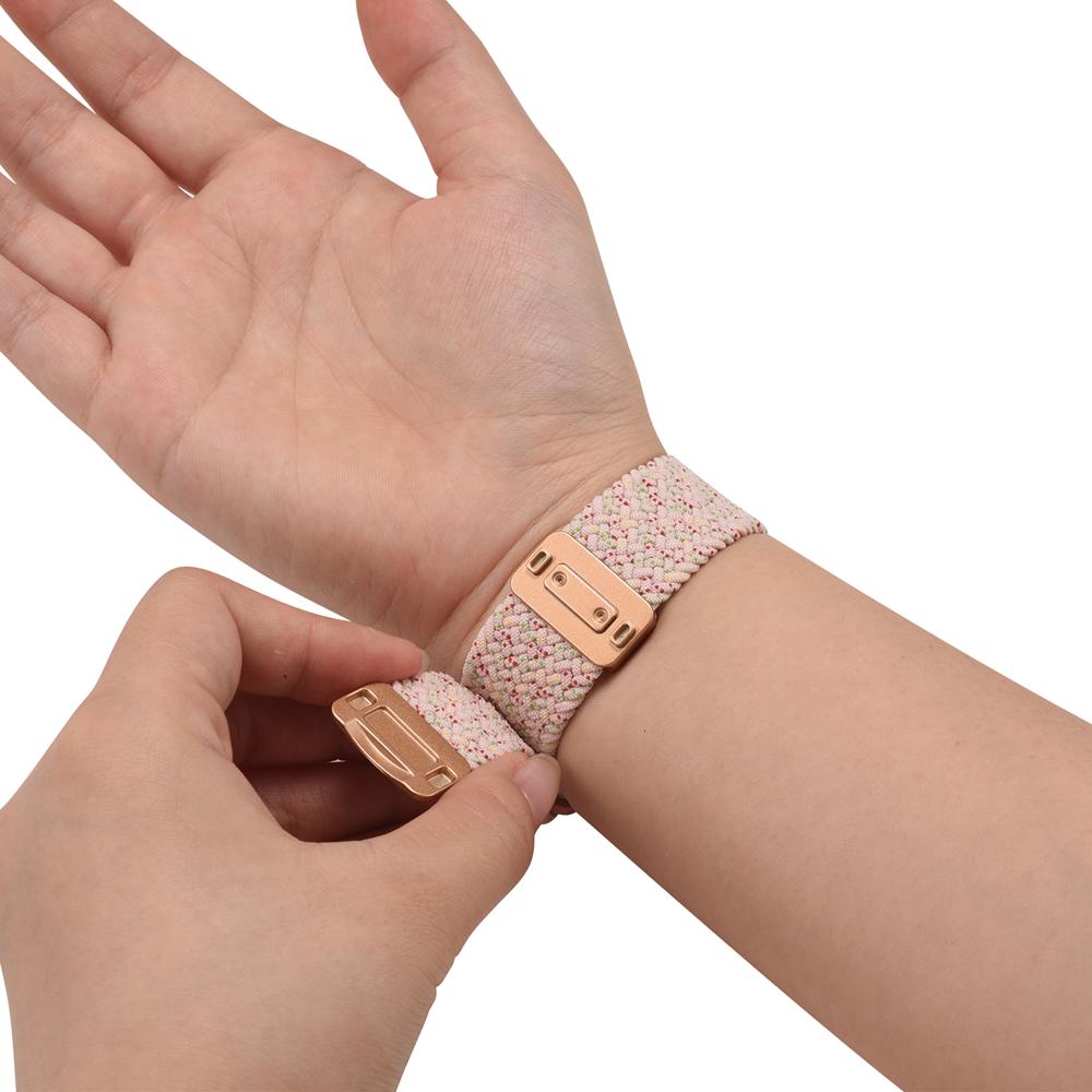 Loop Nylonarmband für Apple Watch 1-11/SE1-3/Ultra1-3 - 42/44/45/49mm in Rosé - Universal