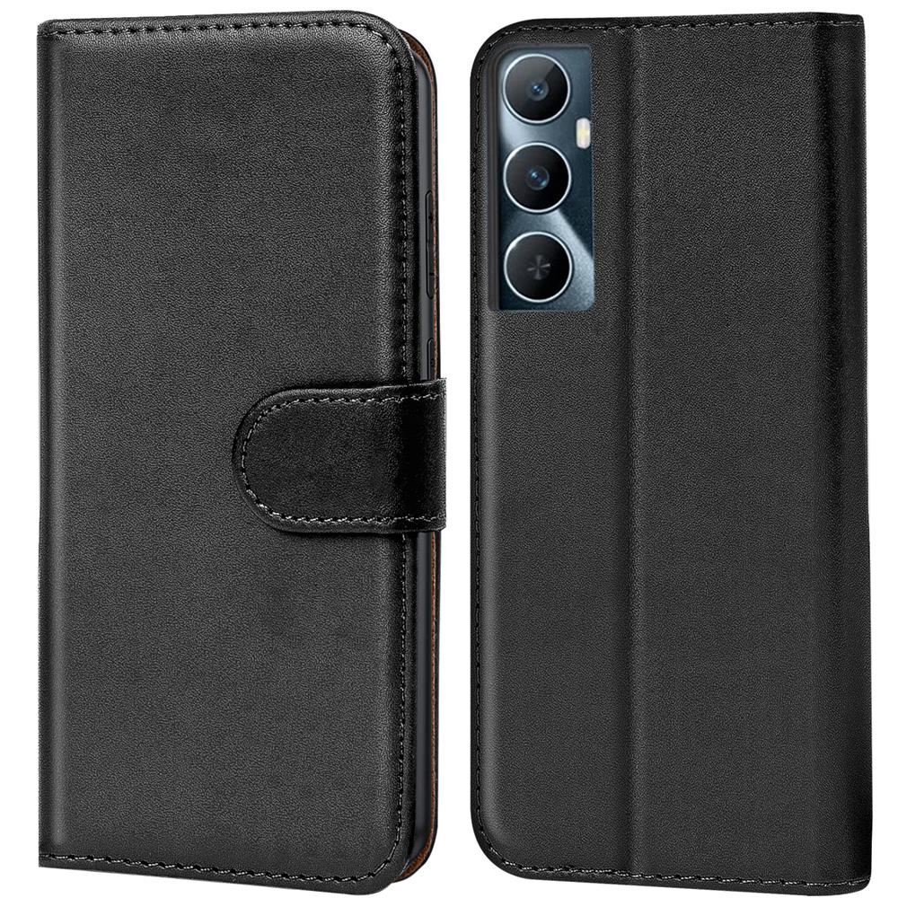 Basic Wallet für Realme C65 in Schwarz