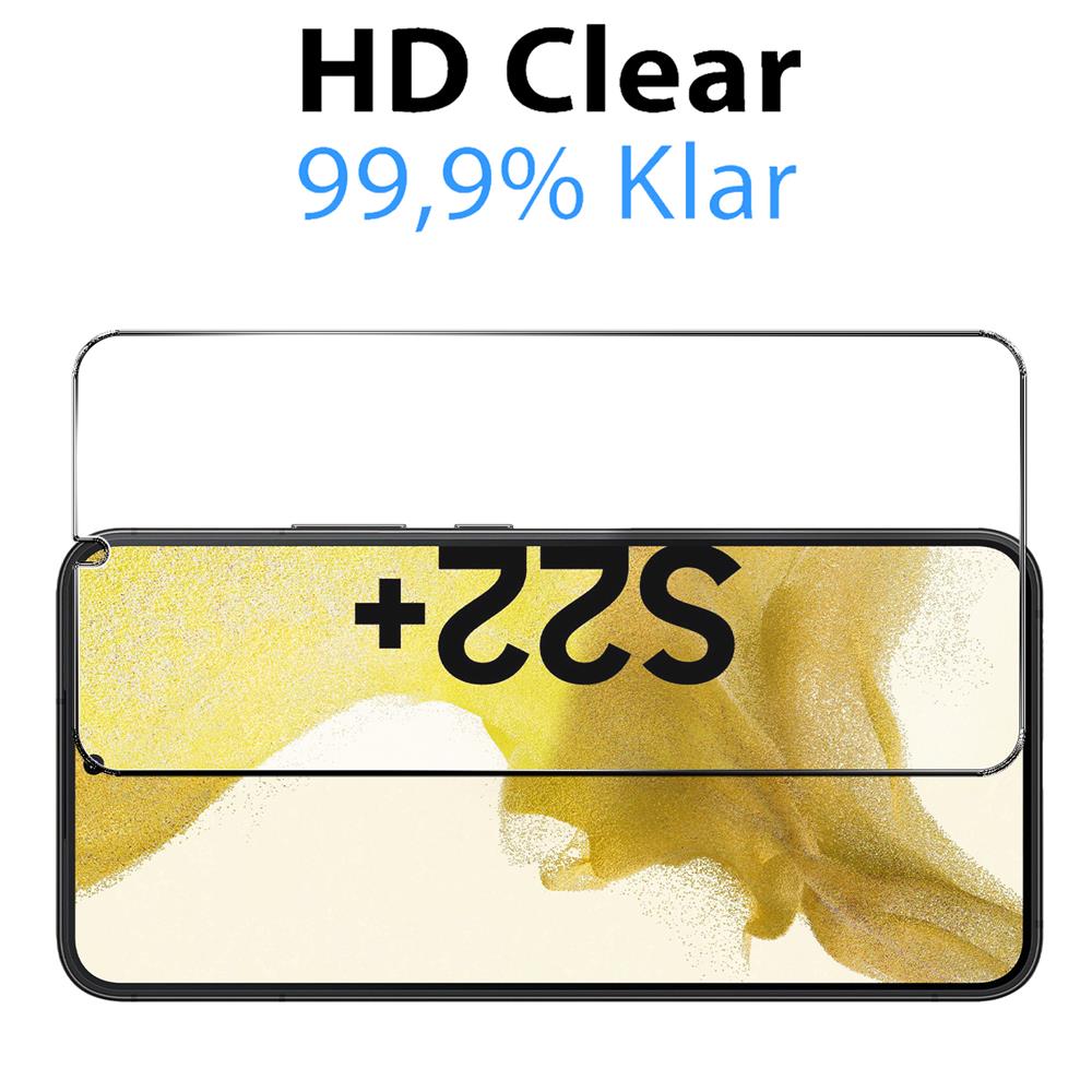 Glas 2in1 für Samsung Galaxy S22 Plus