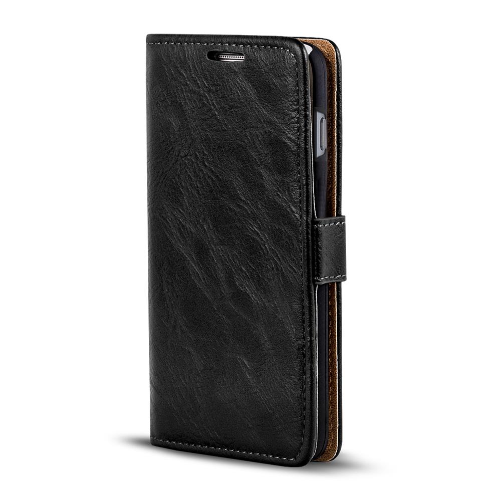Retro Wallet für Apple iPhone XS Max in Schwarz