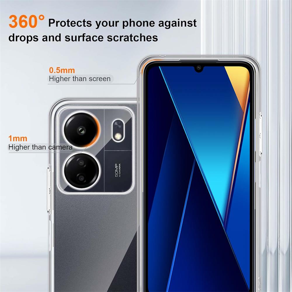 Zero für Xiaomi Poco C65 in Transparent