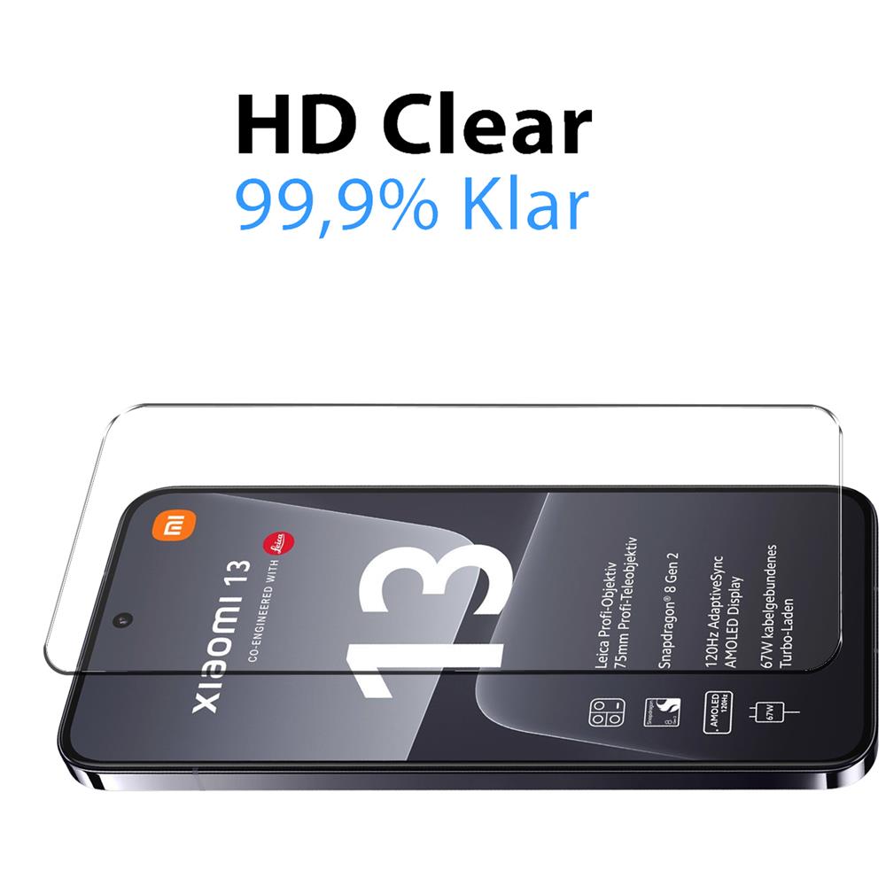 4in1 Glas Set für Xiaomi 13
