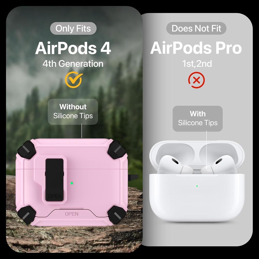 AirPods Defender für AirPods 4 in Pink