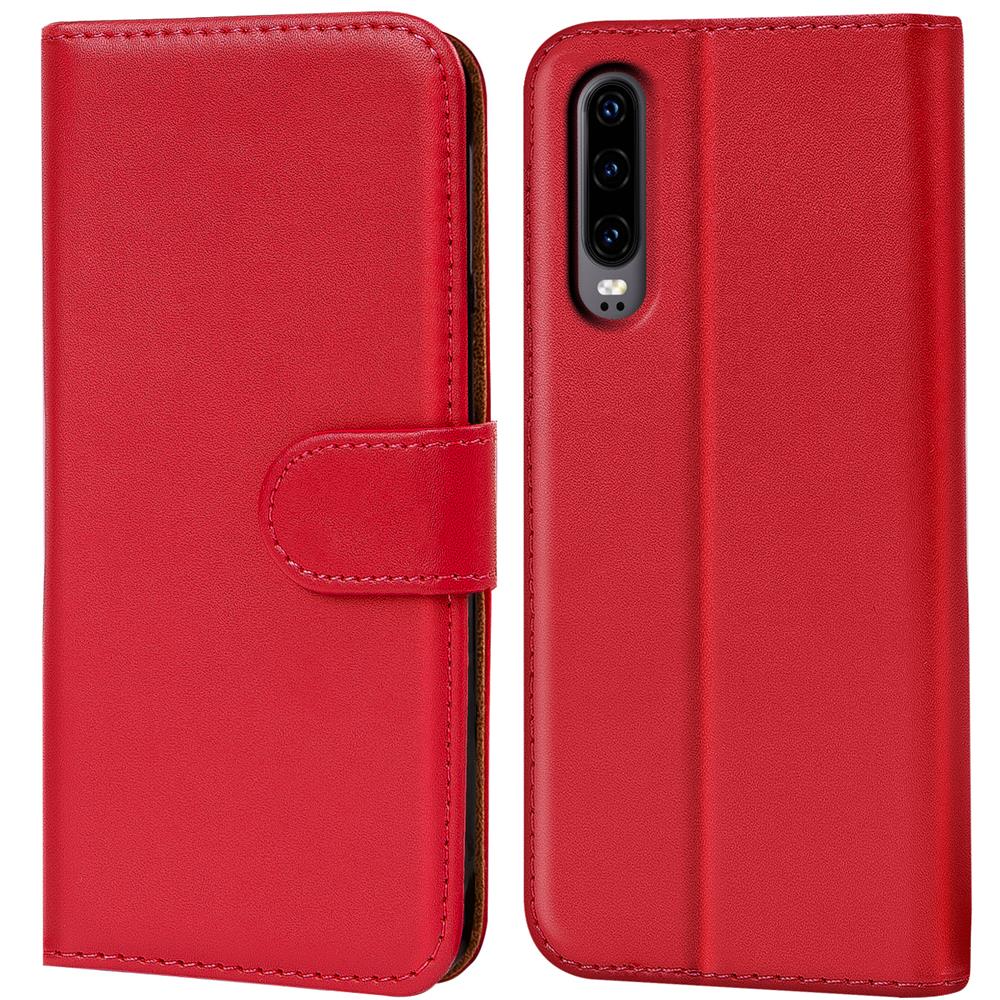 Basic Wallet für Huawei P30 in Rot