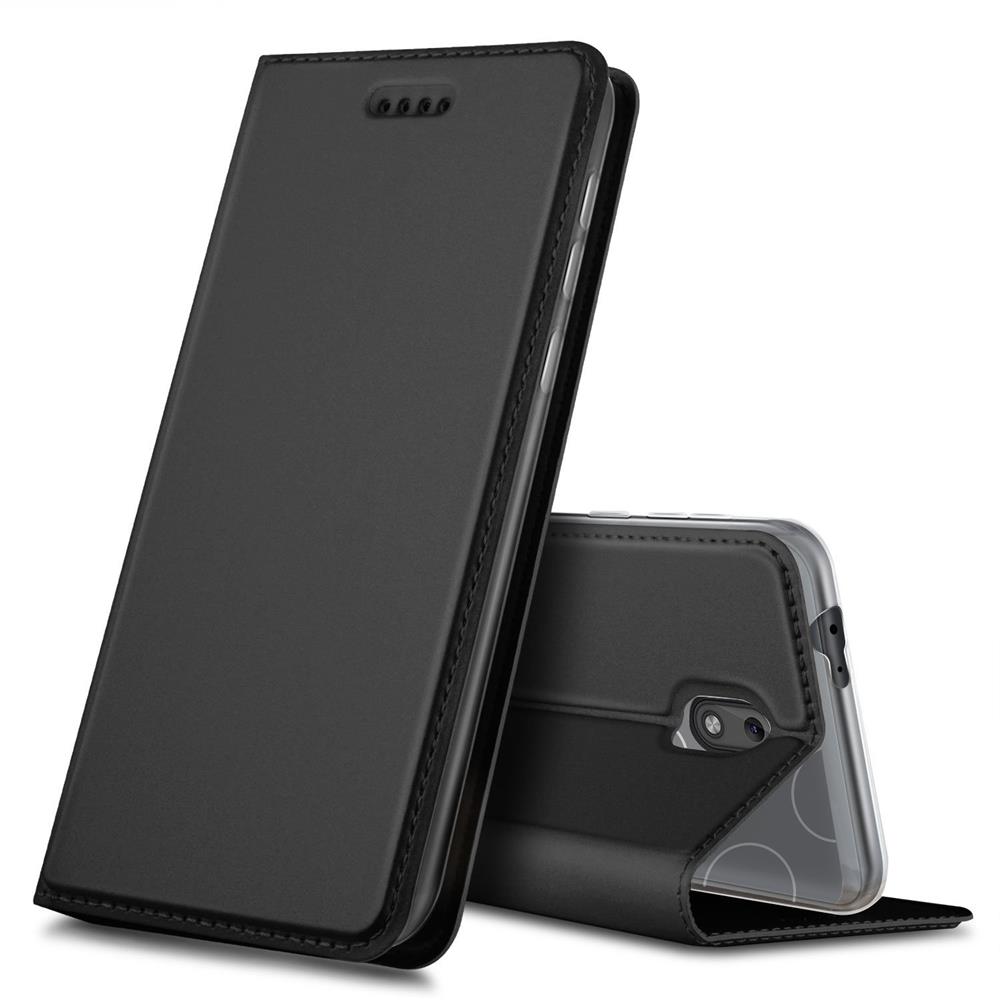 Electroplated Flip für Nokia 2.2 in Schwarz