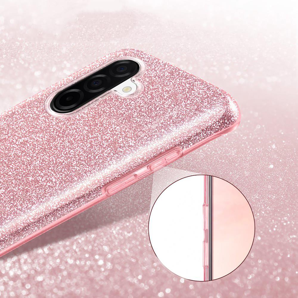 Shiny TPU für Samsung Galaxy A56 5G in Rosegold