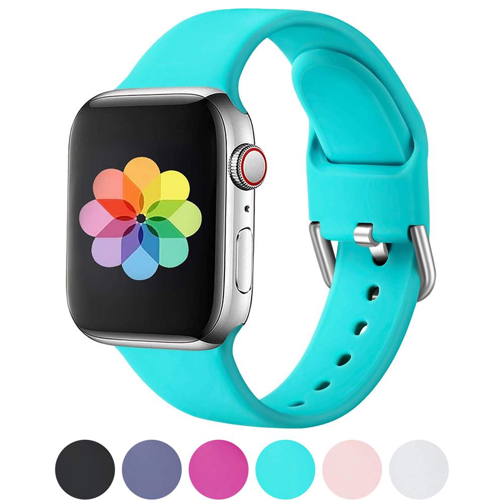 Fitnessarmband TPU für Apple Watch 1-9 - 42/44/45 - Gr. S