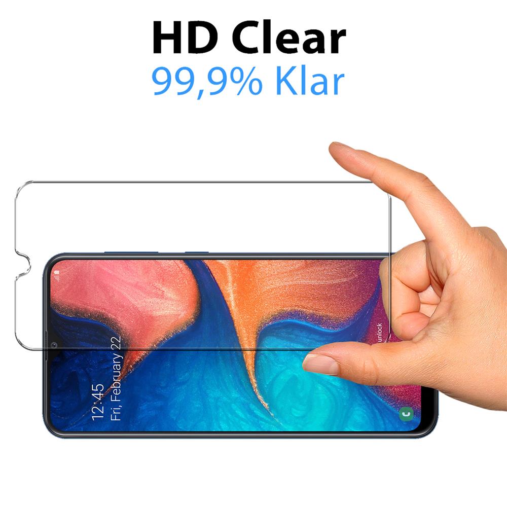 Glas 2in1 für Samsung Galaxy A20e