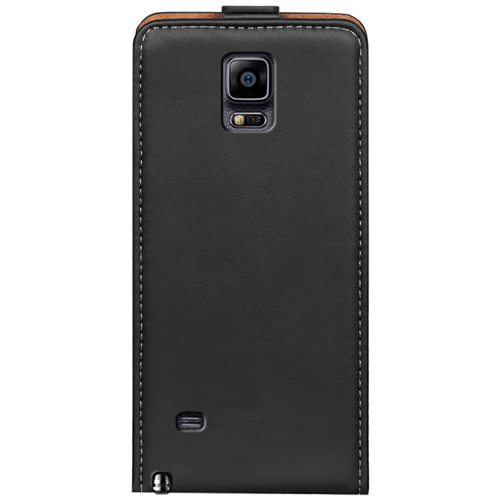 Basic Flip für Samsung Galaxy Note 4 in Schwarz