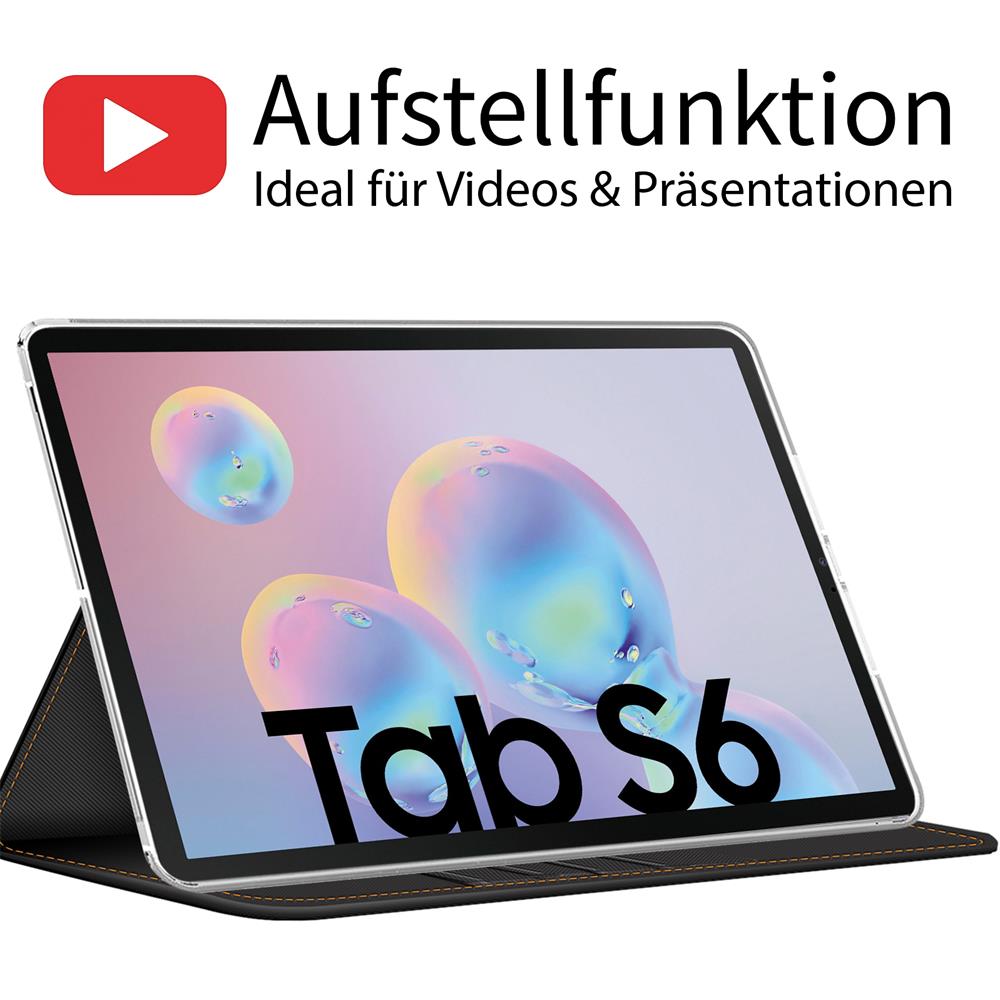 Texture Case für Samsung Galaxy Tab S6 10.5 T860 in Grau