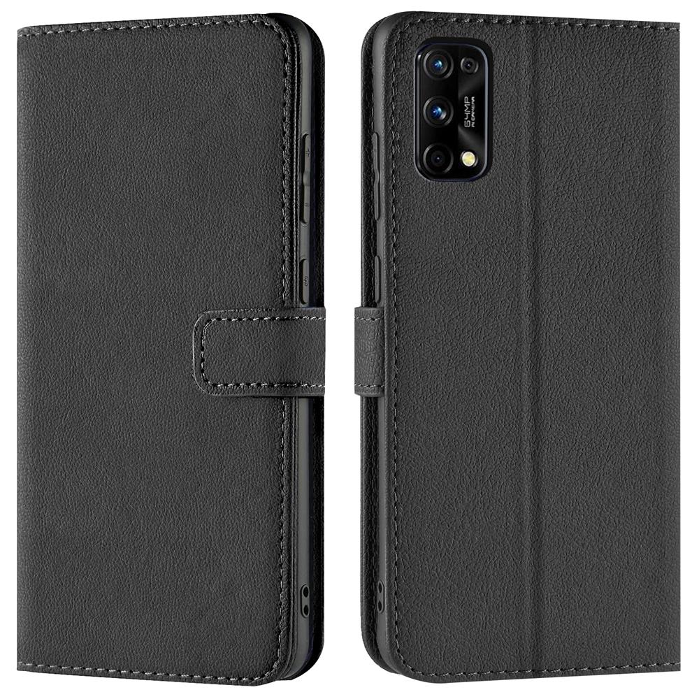 Basic Wallet für Realme 7 5G in Schwarz