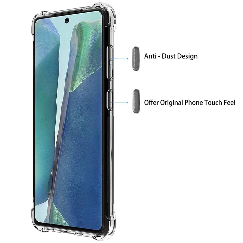 Rugged TPU für Samsung Galaxy Note 20 in Transparent