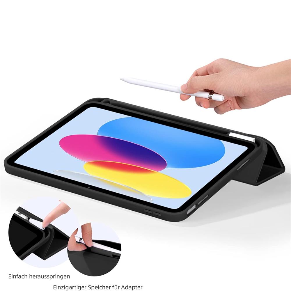 Smart Cover für Apple iPad Pro 13 2024 in Schwarz