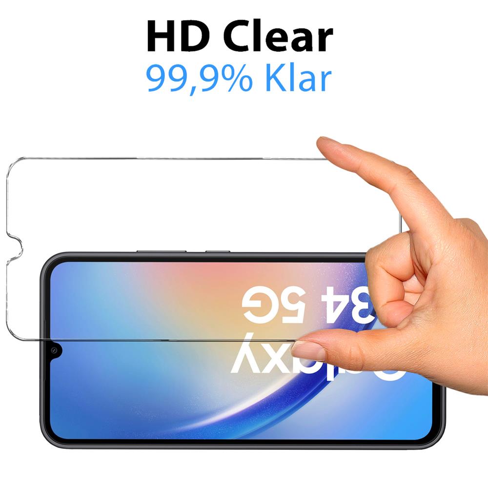 Glas 2in1 für Samsung Galaxy A34 5G