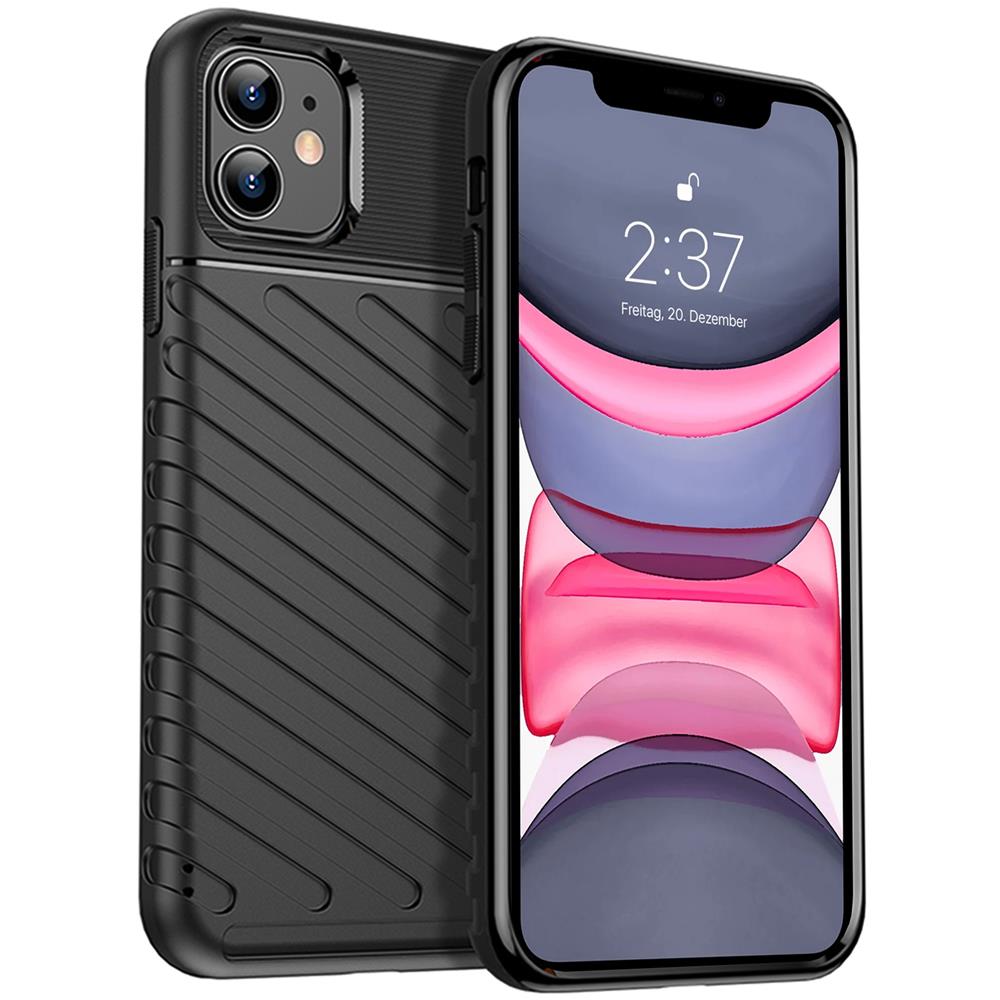 Thunder Case für Apple iPhone 11 in Schwarz