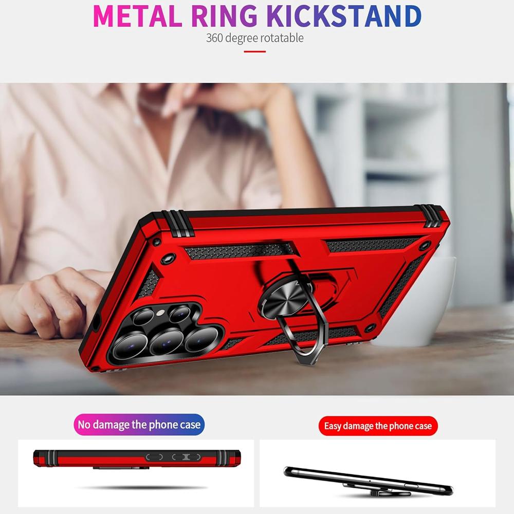 Army Case für Samsung Galaxy S26 Ultra in Rot