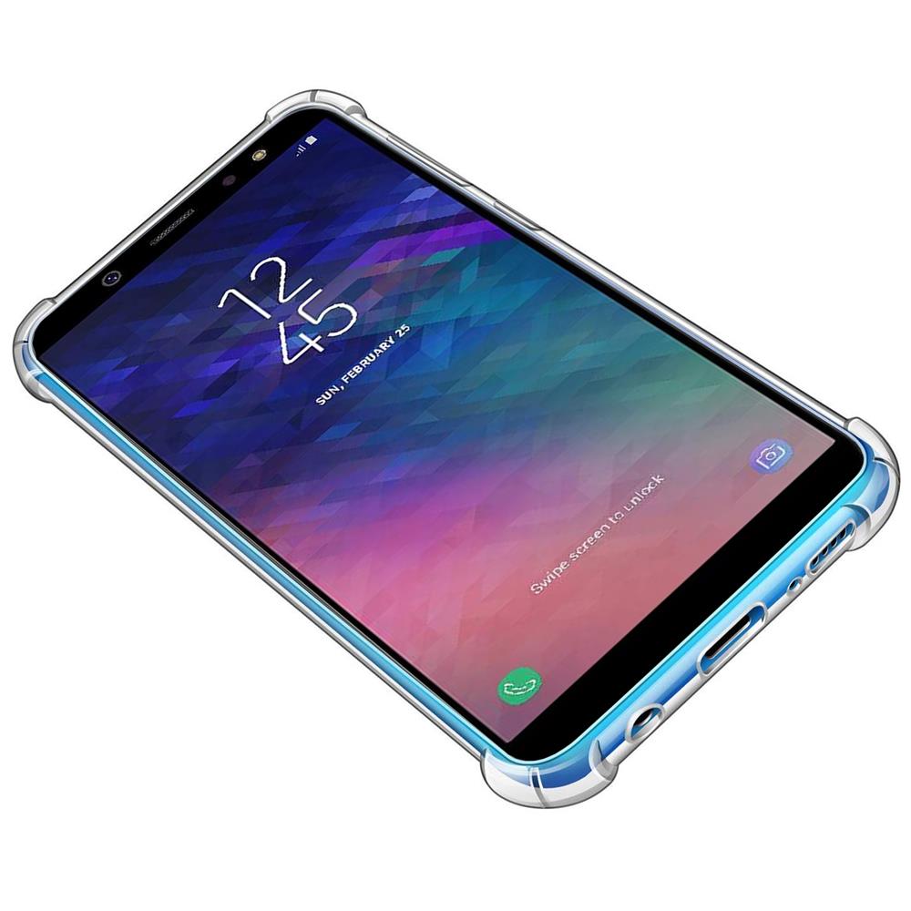 Rugged TPU für Samsung Galaxy A6 Plus in Transparent