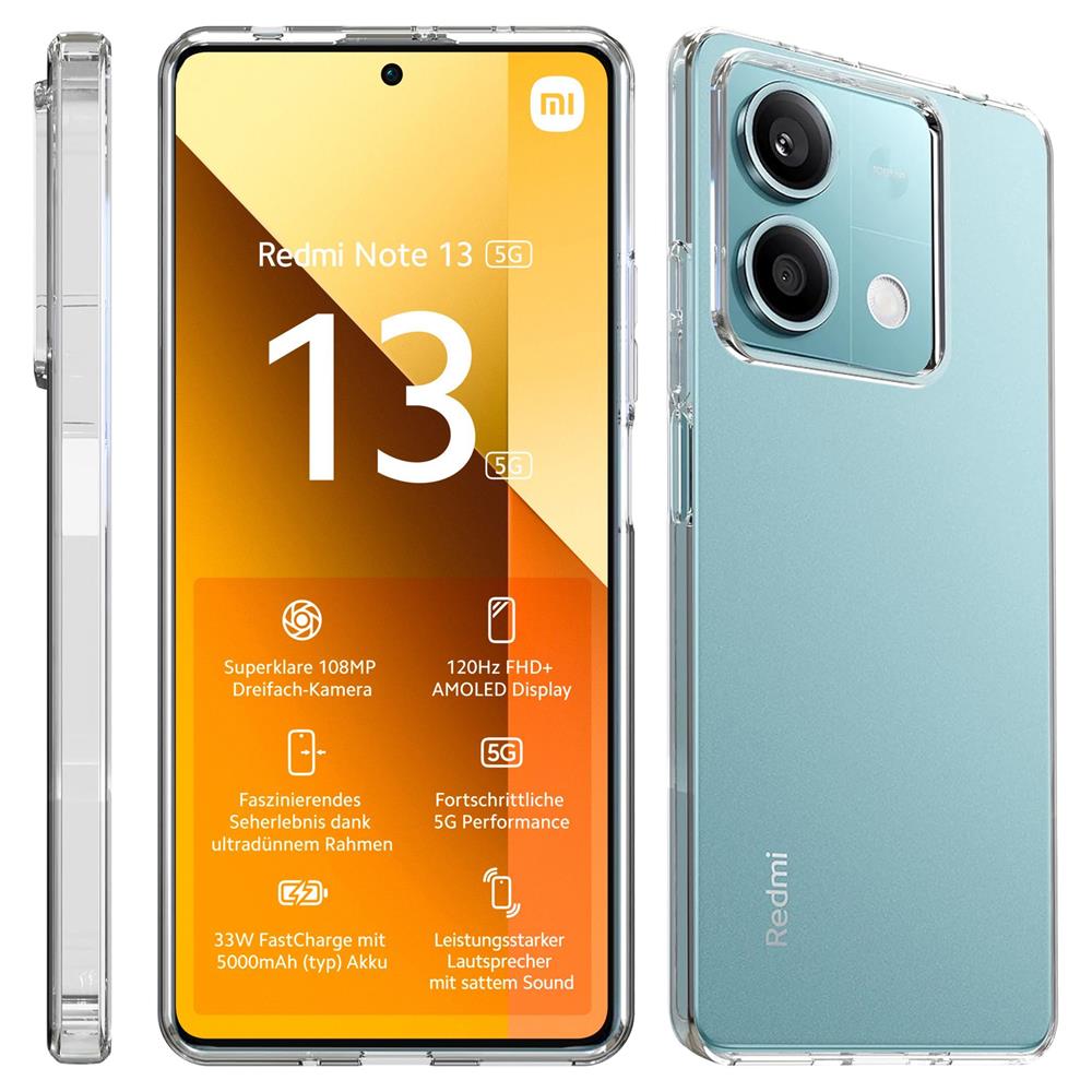 Zero für Xiaomi Redmi Note 13 5G in Transparent