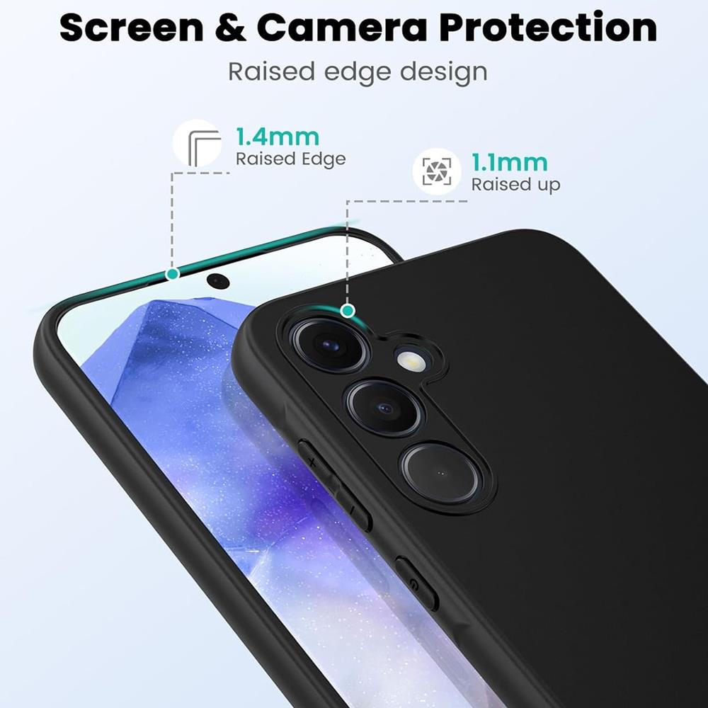 Classic TPU für Samsung Galaxy A56 5G in Schwarz