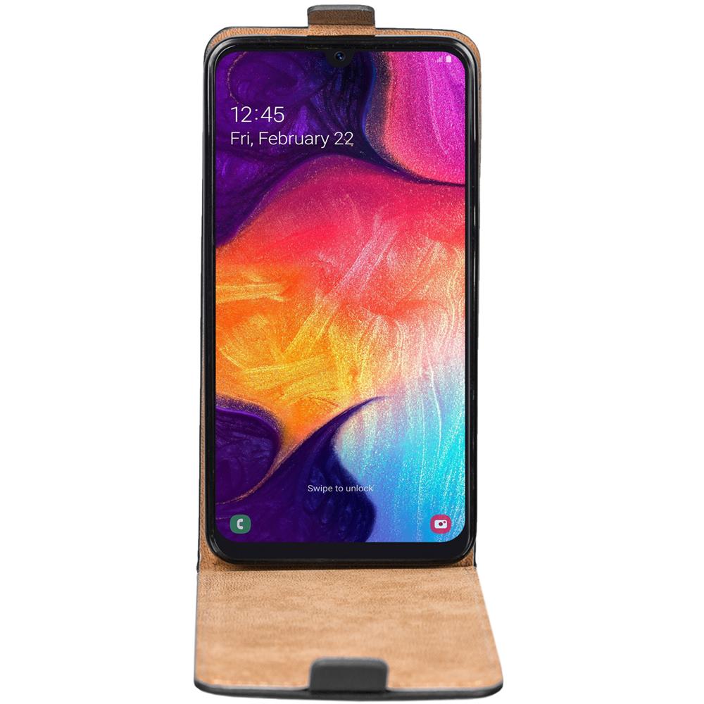Basic Flip für Samsung Galaxy A50 / A30s in Schwarz