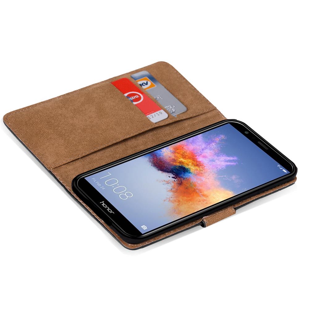 Basic Wallet für Honor 7x in Schwarz