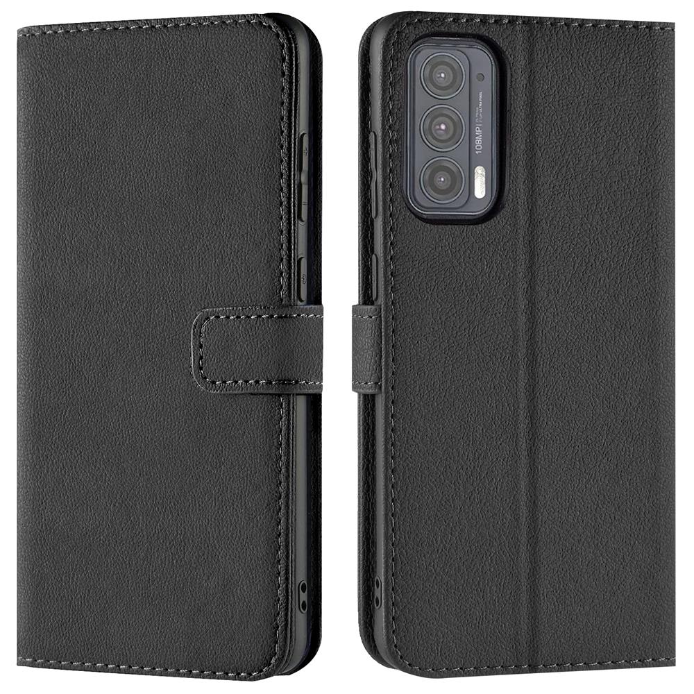 Basic Wallet für Motorola Edge 20 in Schwarz
