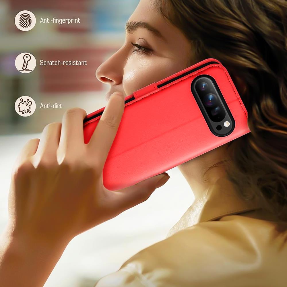 Basic Wallet für Google Pixel 10 Pro XL in Rot