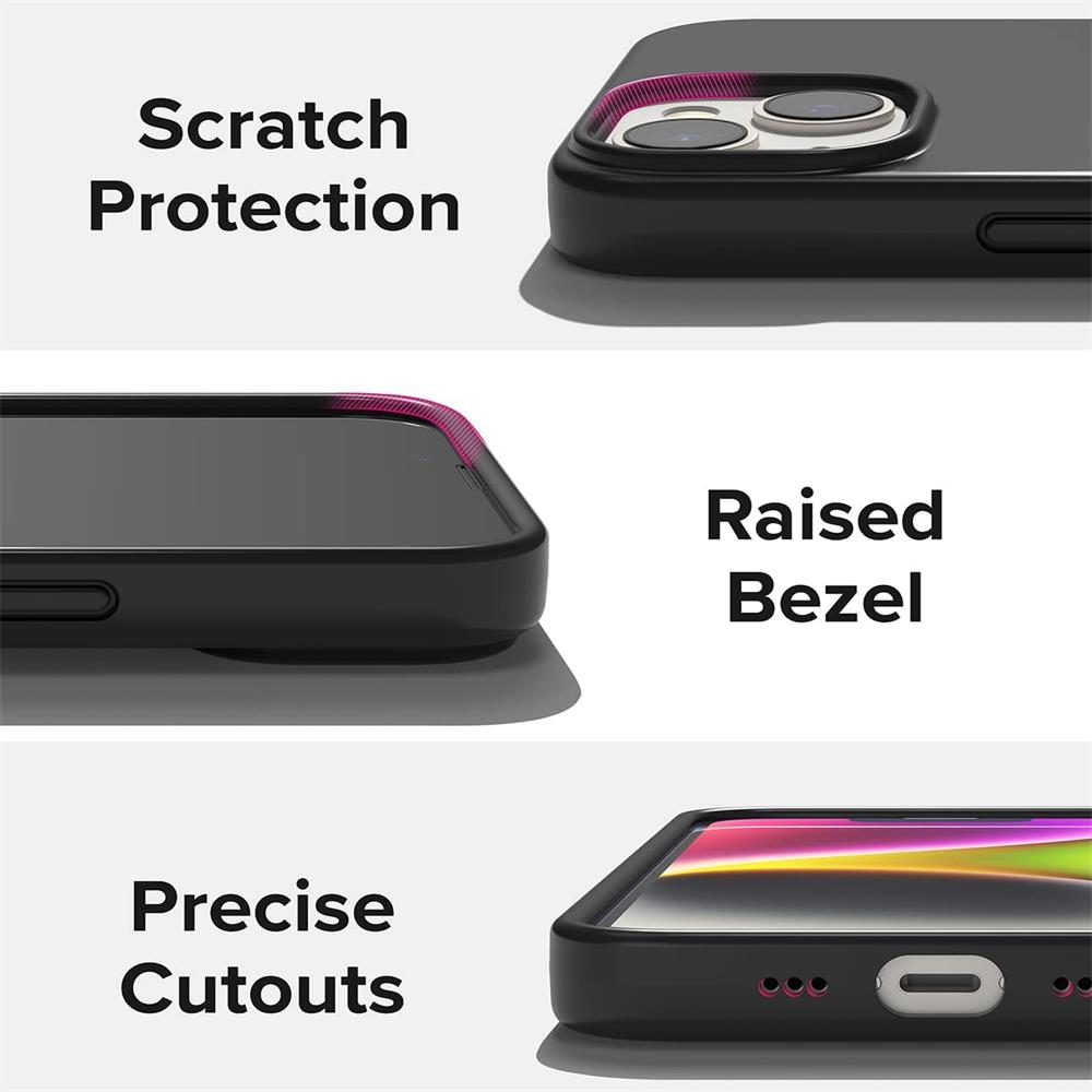 Classic TPU für Apple iPhone 15 Plus in Schwarz