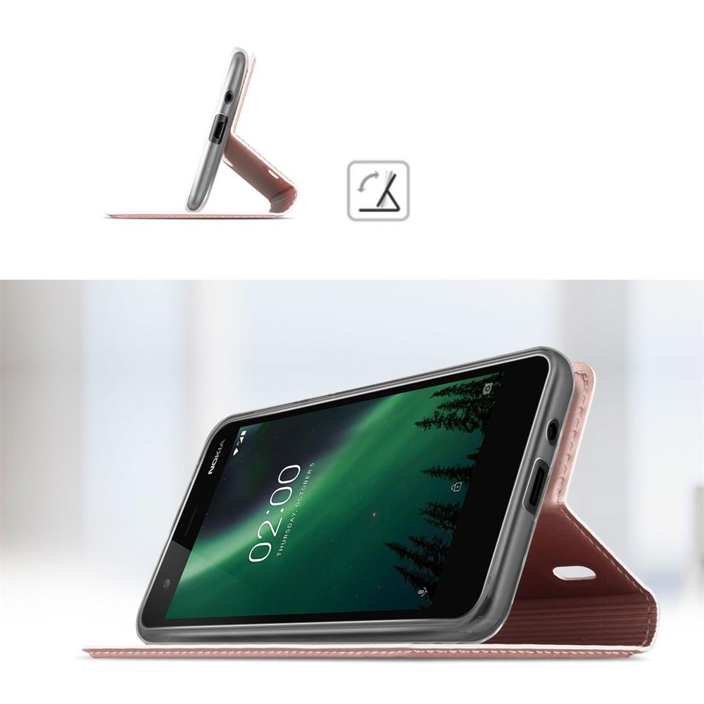 Electroplated Flip für Nokia 2.2 in Rosegold