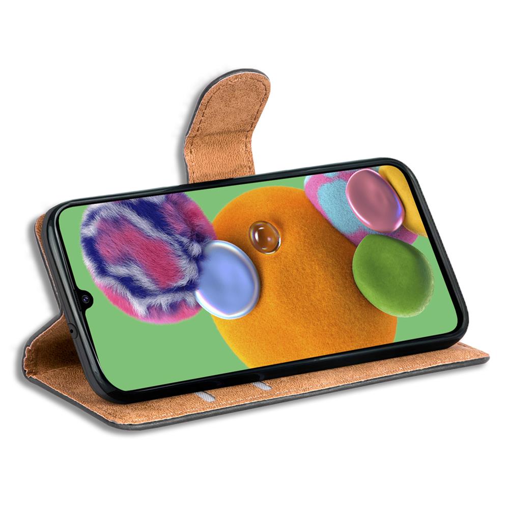 Basic Wallet für Samsung Galaxy A90 5G in Schwarz