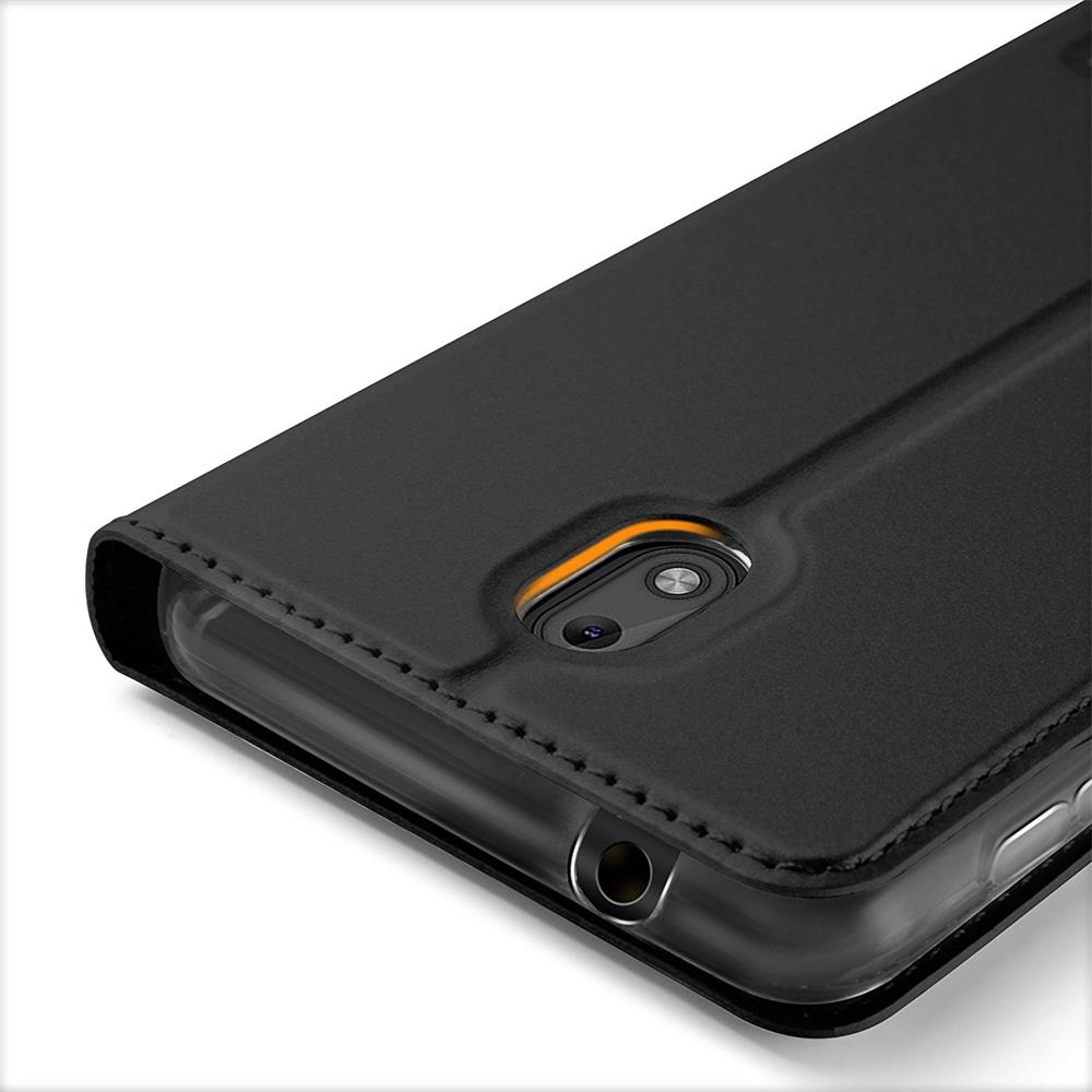 Electroplated Flip für Nokia 2.2 in Schwarz