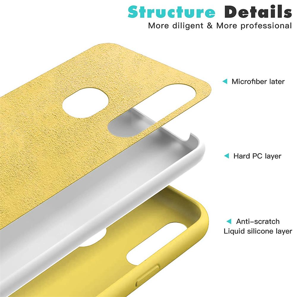 Colour TPU für Samsung Galaxy M11 in Gelb