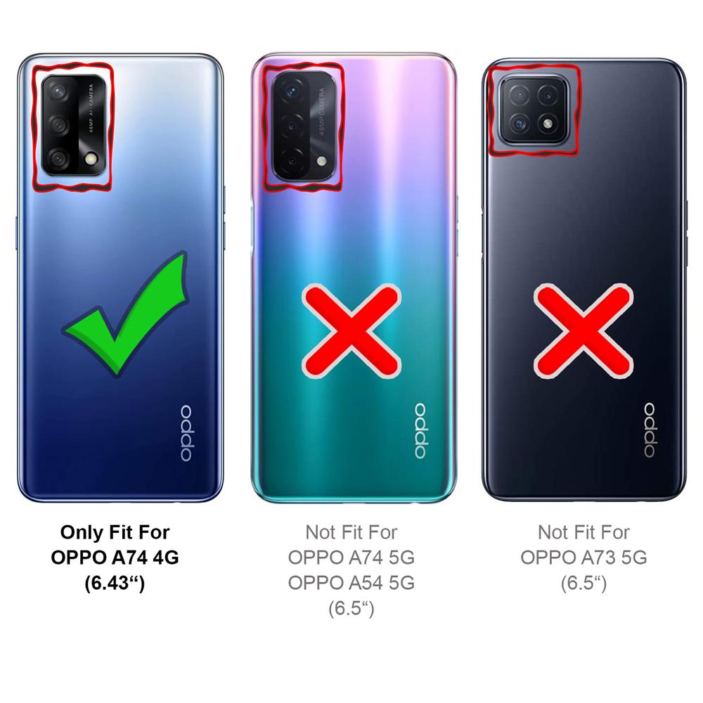Glas 2in1 für OPPO A74 4G